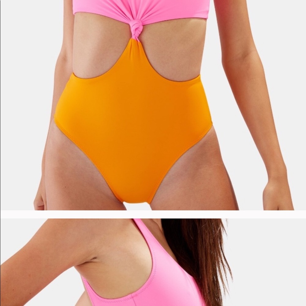 Solid And Striped Fun One Piece! - image 2
